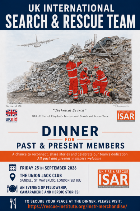 UK-ISAR Past & Present Dinner (Meat option)